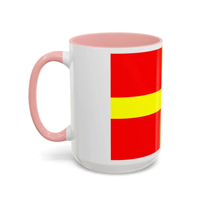 Flag of Messina Italy - Accent Coffee Mug - Go Mug Yourself