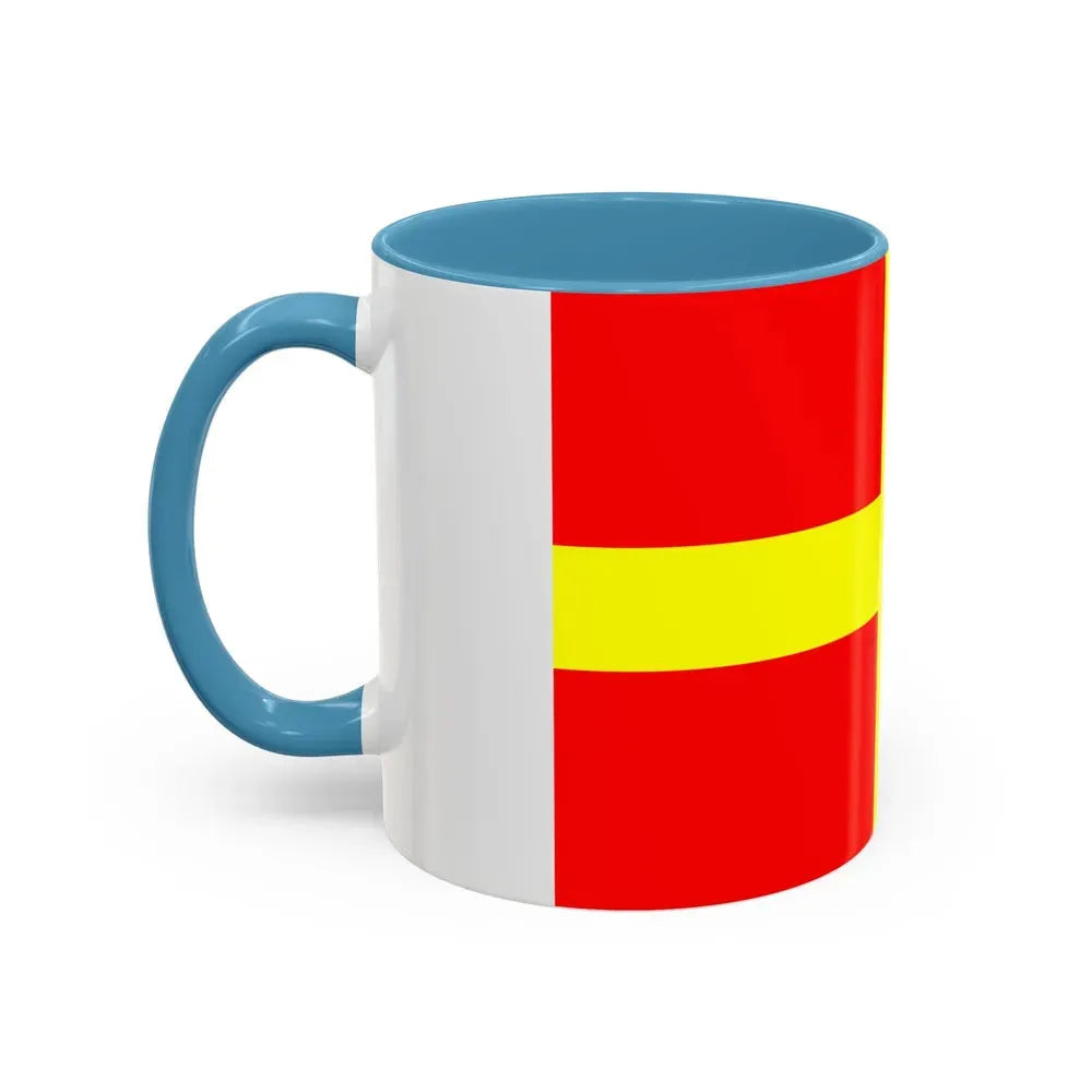 Flag of Messina Italy - Accent Coffee Mug - Go Mug Yourself