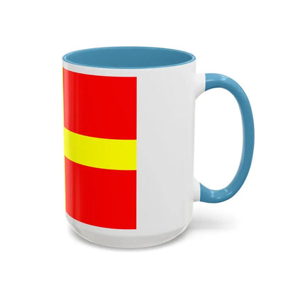 Flag of Messina Italy - Accent Coffee Mug - Go Mug Yourself