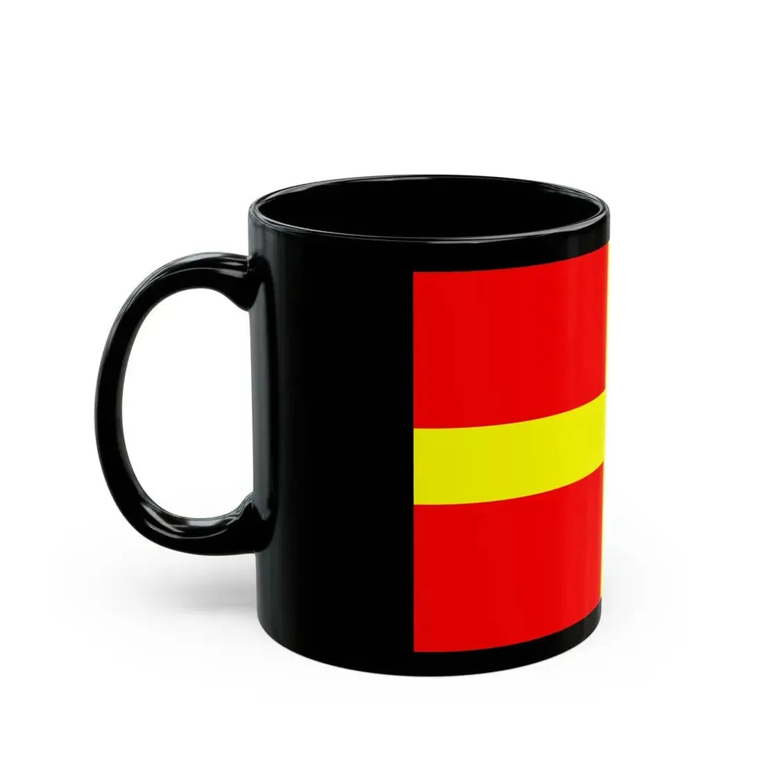 Flag of Messina Italy - Black Coffee Mug - Go Mug Yourself