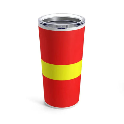 Flag of Messina Italy - Tumbler 20oz - Go Mug Yourself