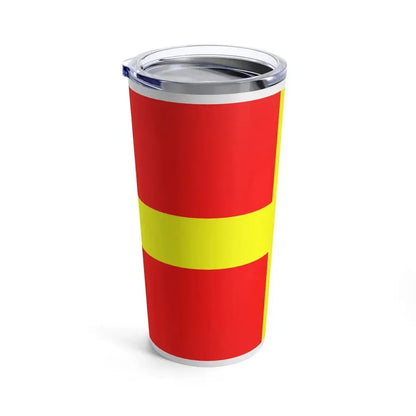 Flag of Messina Italy - Tumbler 20oz - Go Mug Yourself