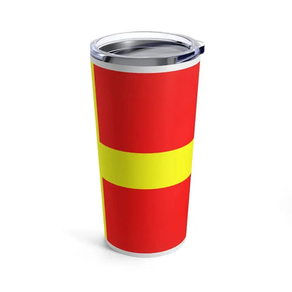 Flag of Messina Italy - Tumbler 20oz - Go Mug Yourself