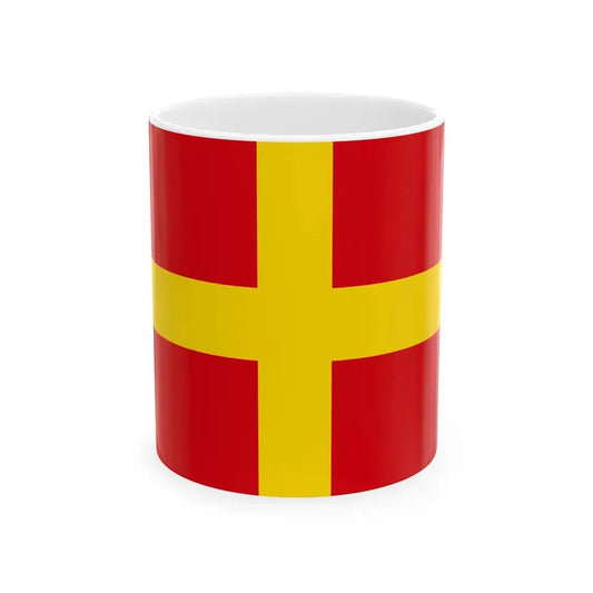 Flag of Messina (Italy) White Coffee Mug 11oz - Go Mug Yourself