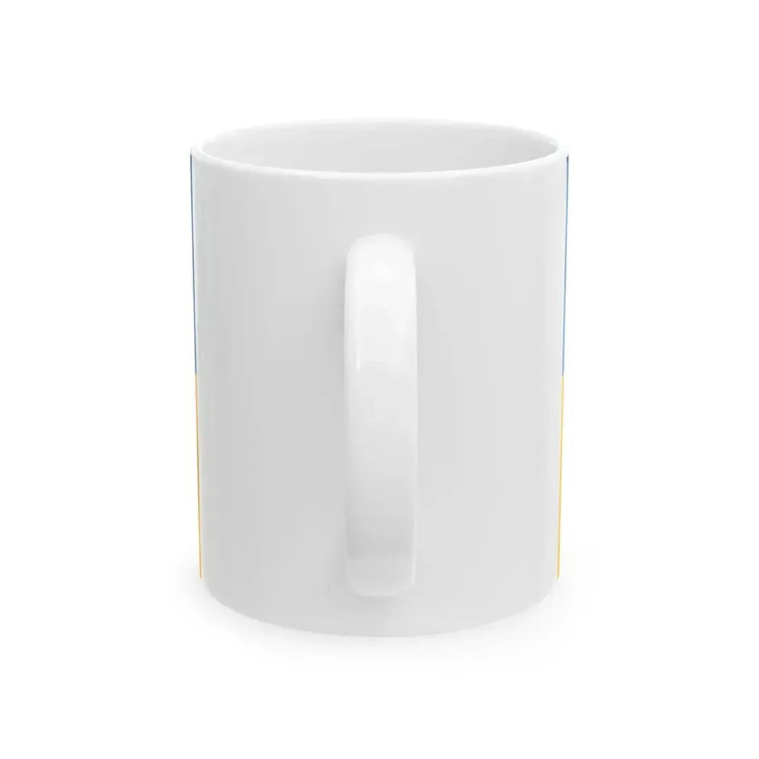 Flag of Meszlen (Hungary) White Coffee Mug - Go Mug Yourself