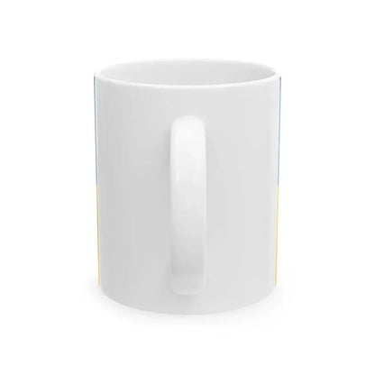 Flag of Meszlen (Hungary) White Coffee Mug - Go Mug Yourself