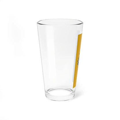 Flag of Meszlen vertical (Hungary) Pint Glass 16oz - Go Mug Yourself