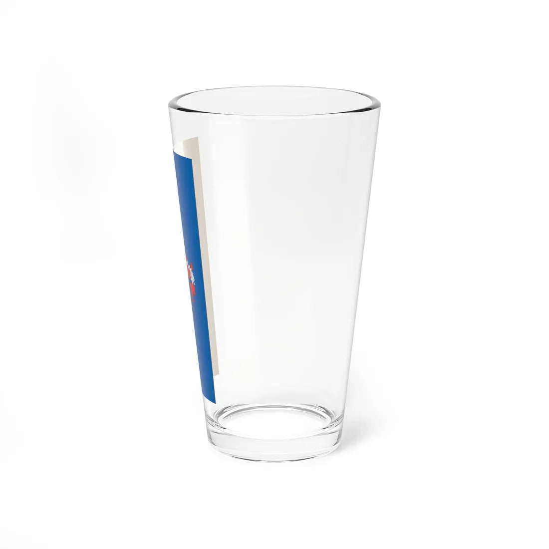 Flag of Meszlen vertical (Hungary) Pint Glass 16oz - Go Mug Yourself