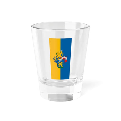 Flag of Meszlen vertical (Hungary) Shot Glass 1.5oz 1.5oz - Go Mug Yourself