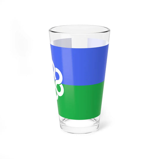 Flag of Metropolitan Toronto Canada 1954-1998 (Canada) Pint Glass 16oz 16oz - Go Mug Yourself