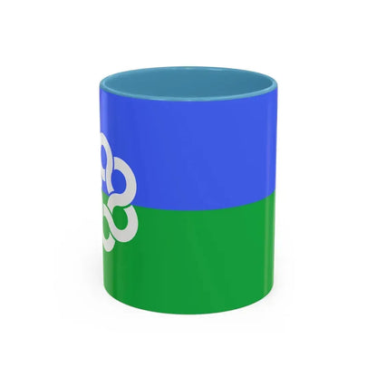 Flag of Metropolitan Toronto Canada - Accent Coffee Mug 11oz Light Blue - Go Mug Yourself