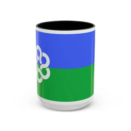 Flag of Metropolitan Toronto Canada - Accent Coffee Mug 15oz Black - Go Mug Yourself