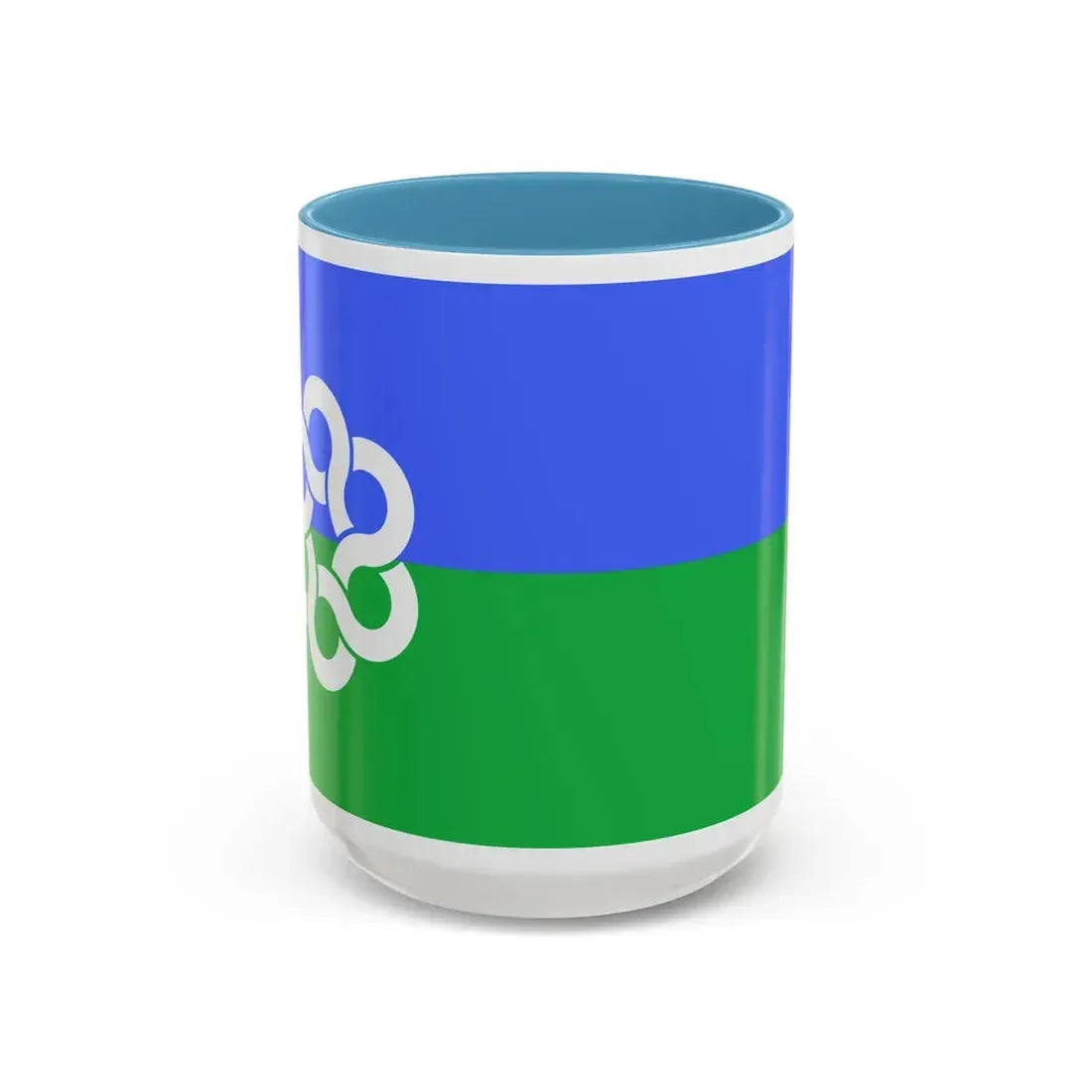 Flag of Metropolitan Toronto Canada - Accent Coffee Mug 15oz Light Blue - Go Mug Yourself