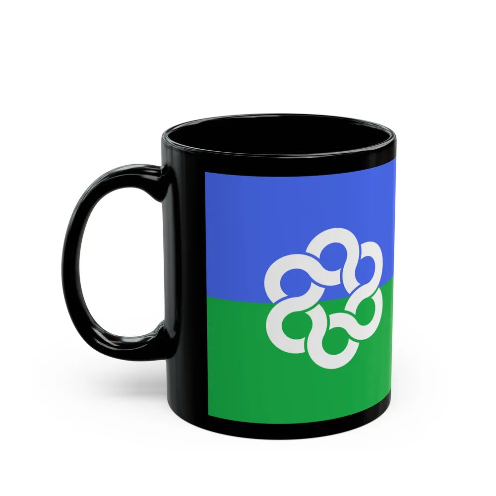 Flag of Metropolitan Toronto Canada - Black Coffee Mug-Go Mug Yourself