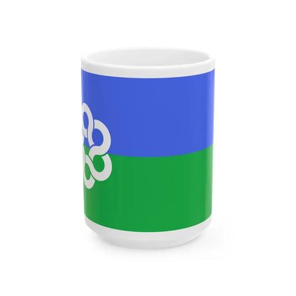 Flag of Metropolitan Toronto Canada - White Coffee Mug 15oz - Go Mug Yourself