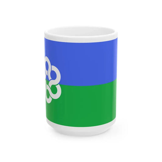Flag of Metropolitan Toronto Canada - White Coffee Mug 15oz - Go Mug Yourself