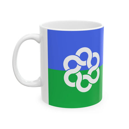 Flag of Metropolitan Toronto Canada - White Coffee Mug-Go Mug Yourself