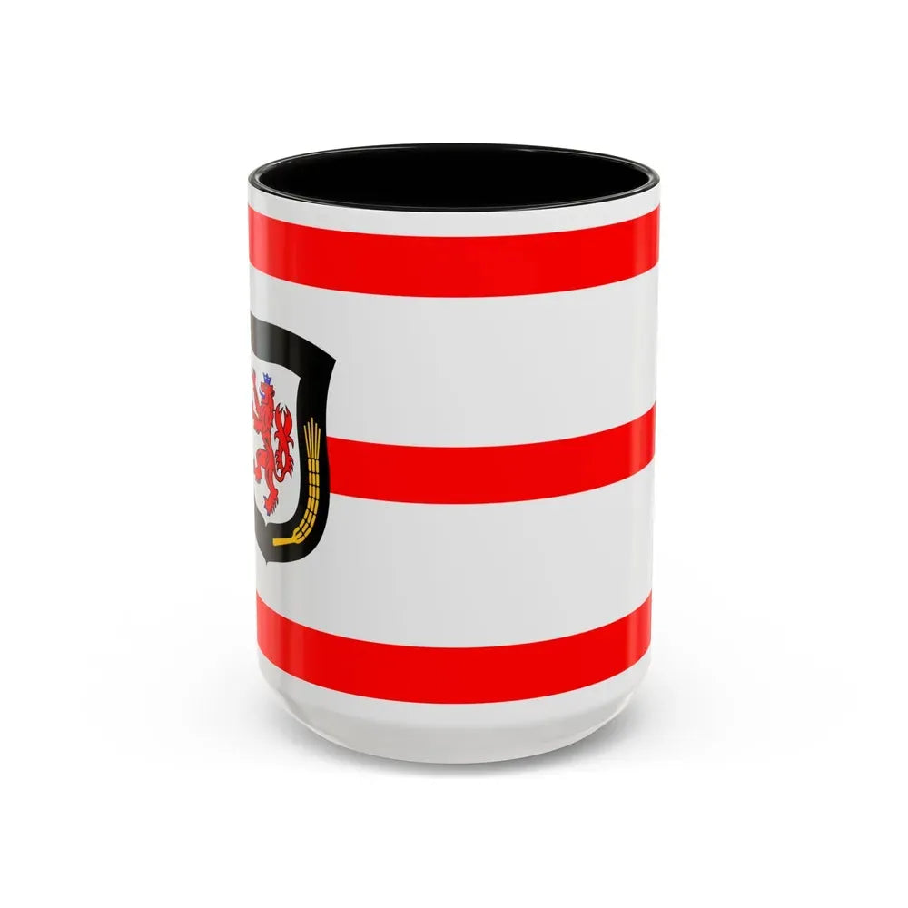 Flag of Mettmann Germany - Accent Coffee Mug 15oz Black - Go Mug Yourself