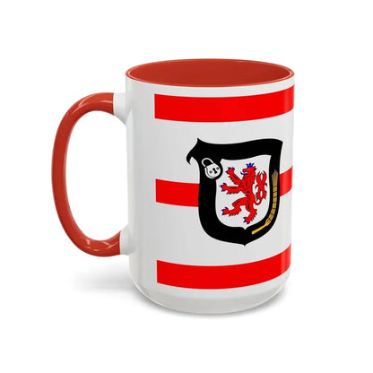Flag of Mettmann Germany - Accent Coffee Mug - Go Mug Yourself