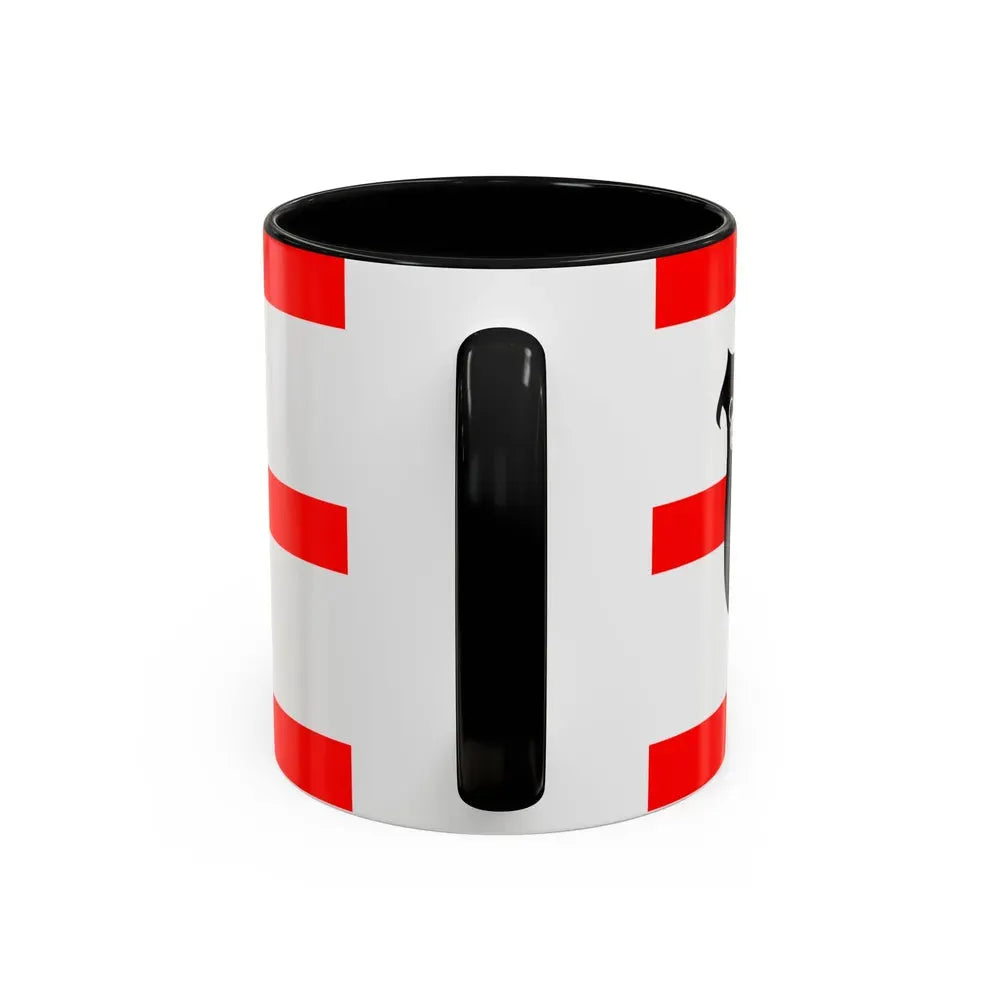 Flag of Mettmann Germany - Accent Coffee Mug - Go Mug Yourself