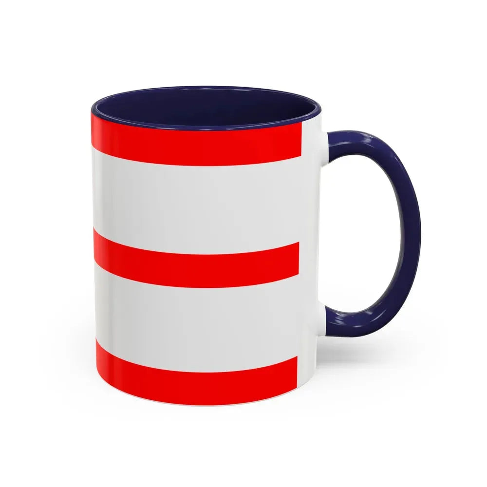Flag of Mettmann Germany - Accent Coffee Mug - Go Mug Yourself
