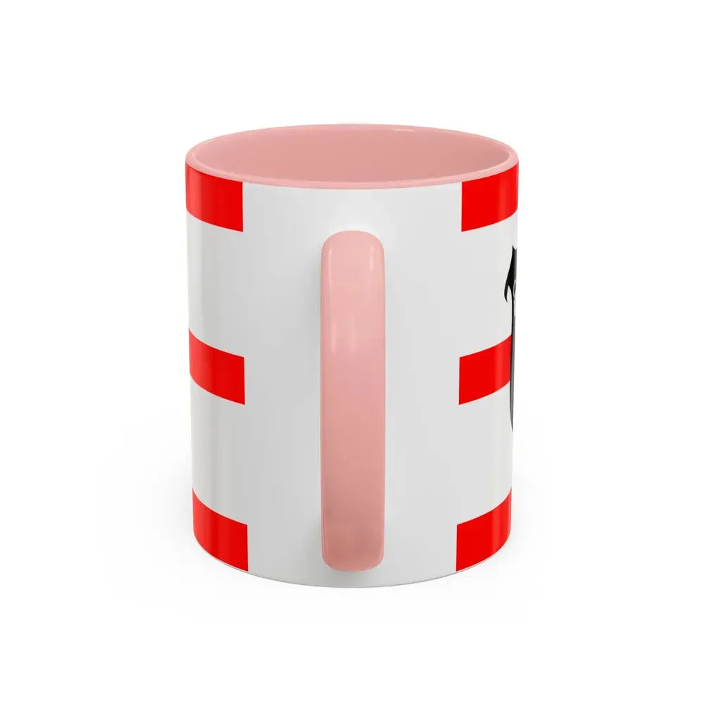 Flag of Mettmann Germany - Accent Coffee Mug - Go Mug Yourself