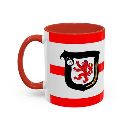 Flag of Mettmann Germany - Accent Coffee Mug - Go Mug Yourself