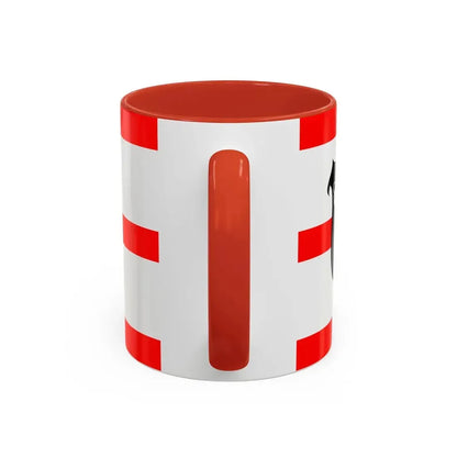 Flag of Mettmann Germany - Accent Coffee Mug - Go Mug Yourself