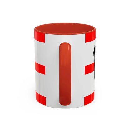 Flag of Mettmann Germany - Accent Coffee Mug - Go Mug Yourself
