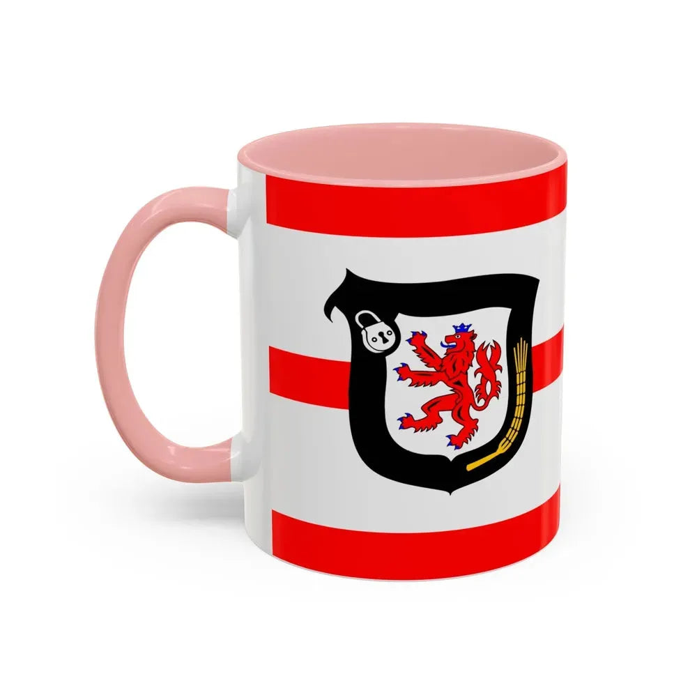 Flag of Mettmann Germany - Accent Coffee Mug - Go Mug Yourself