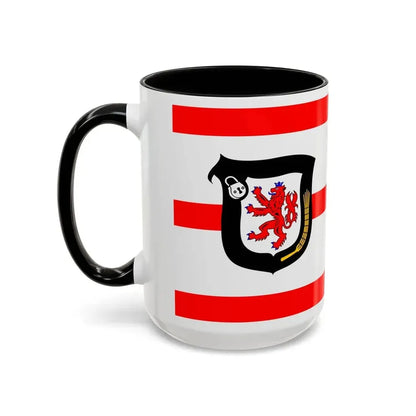 Flag of Mettmann Germany - Accent Coffee Mug - Go Mug Yourself