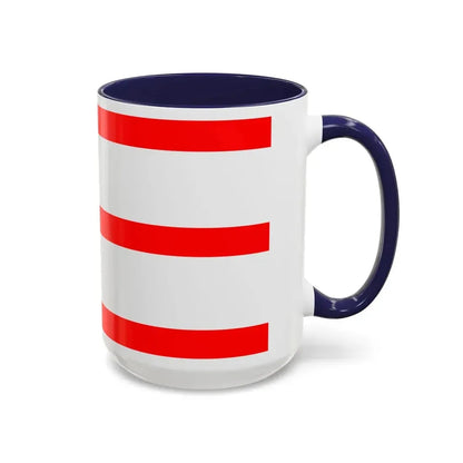 Flag of Mettmann Germany - Accent Coffee Mug - Go Mug Yourself