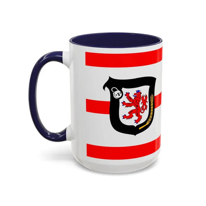Flag of Mettmann Germany - Accent Coffee Mug - Go Mug Yourself