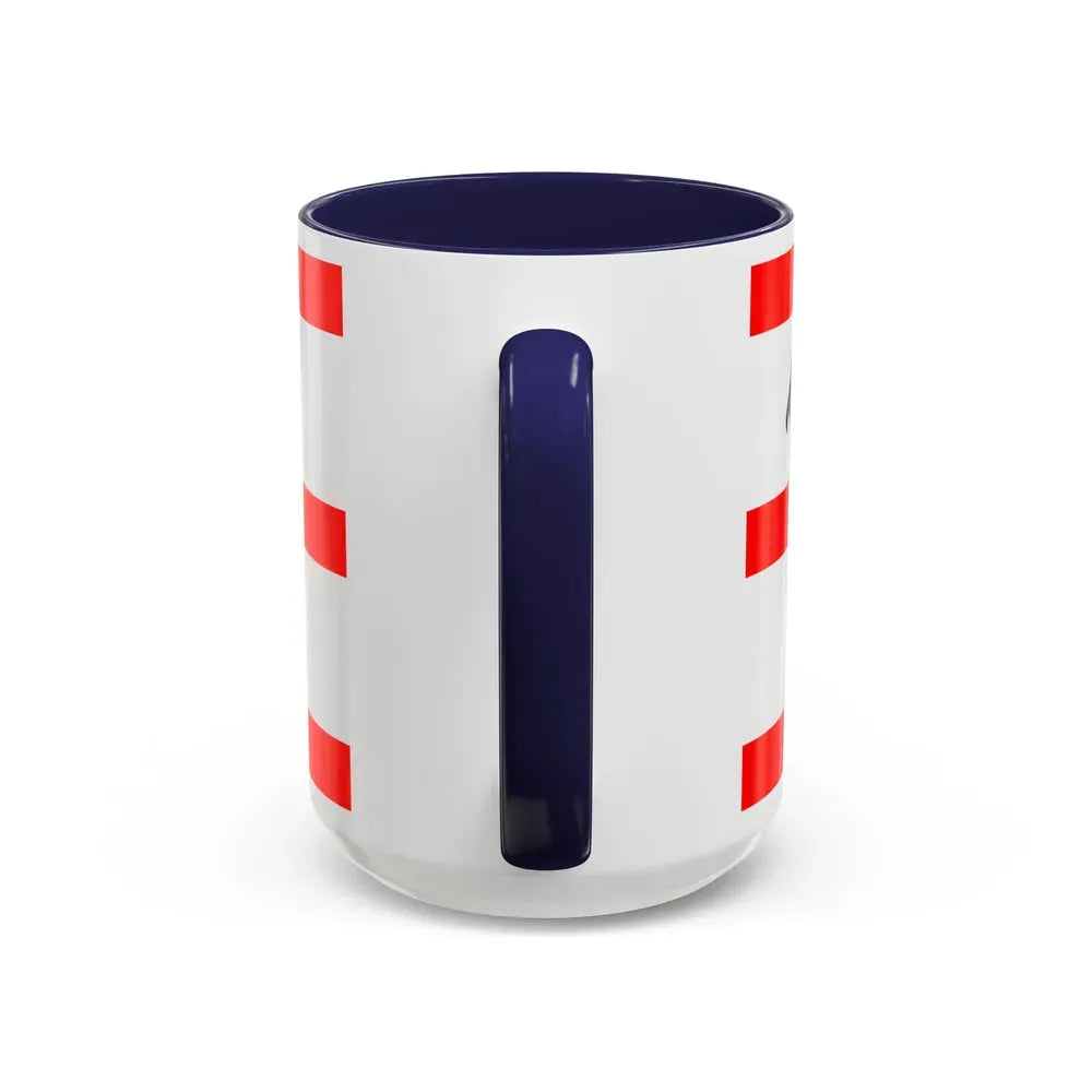 Flag of Mettmann Germany - Accent Coffee Mug - Go Mug Yourself