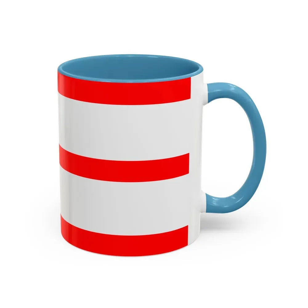 Flag of Mettmann Germany - Accent Coffee Mug - Go Mug Yourself