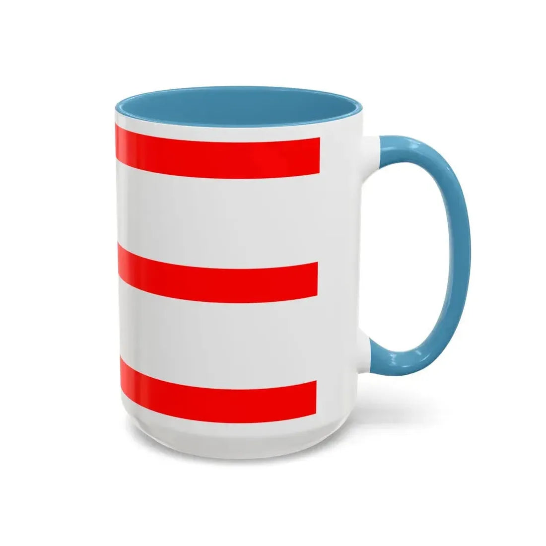 Flag of Mettmann Germany - Accent Coffee Mug - Go Mug Yourself