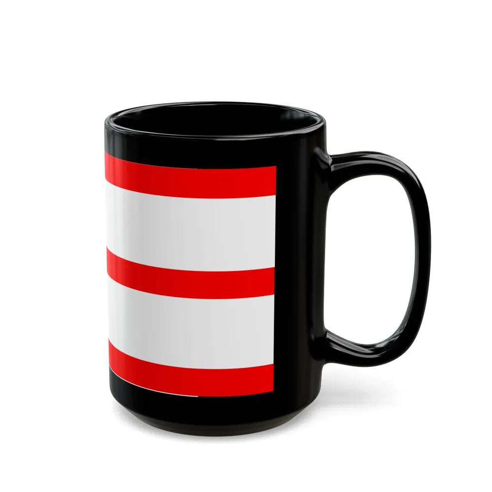 Flag of Mettmann Germany - Black Coffee Mug-Go Mug Yourself