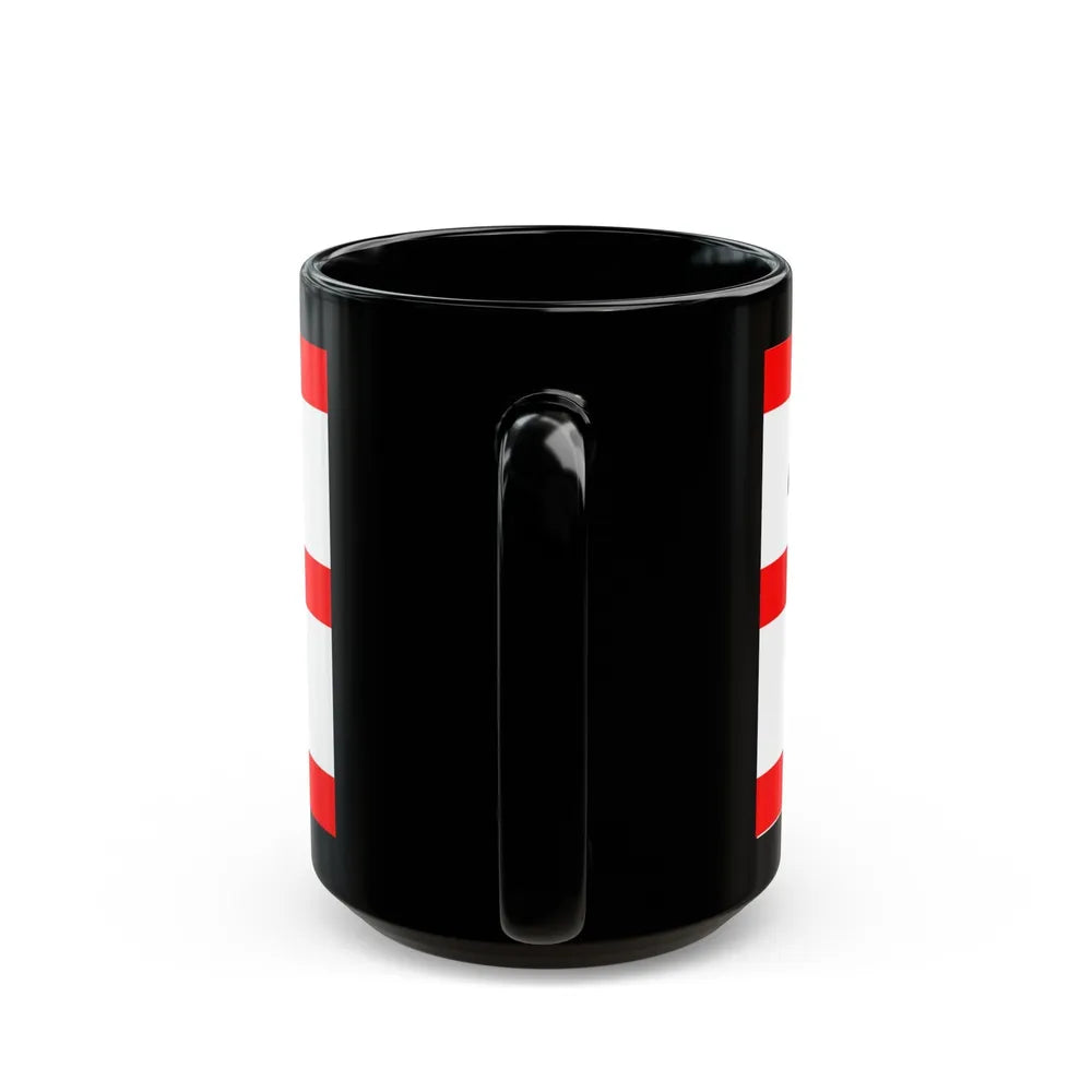 Flag of Mettmann Germany - Black Coffee Mug-Go Mug Yourself