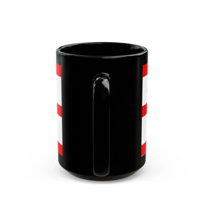 Flag of Mettmann Germany - Black Coffee Mug - Go Mug Yourself