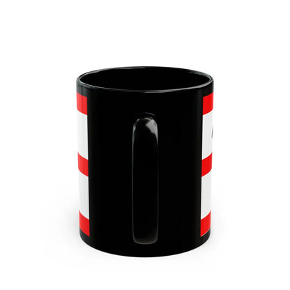 Flag of Mettmann Germany - Black Coffee Mug-Go Mug Yourself