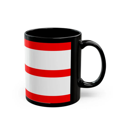 Flag of Mettmann Germany - Black Coffee Mug-Go Mug Yourself