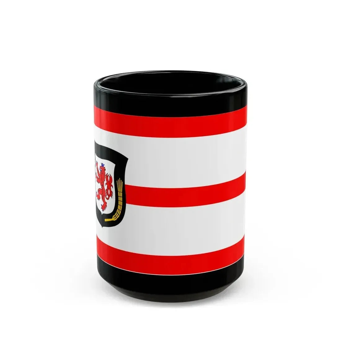 Flag of Mettmann Germany - Black Coffee Mug - Go Mug Yourself