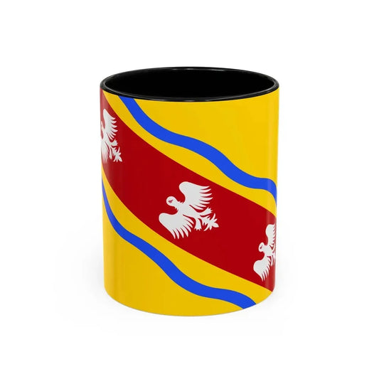 Flag of Meurthe et Moselle France - Accent Coffee Mug 11oz Black - Go Mug Yourself