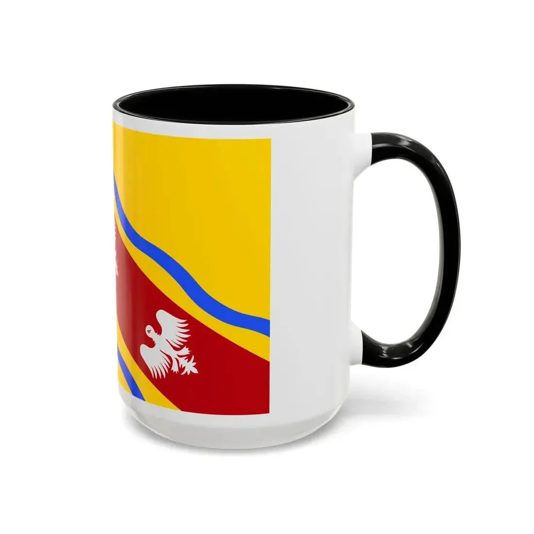 Flag of Meurthe et Moselle France - Accent Coffee Mug - Go Mug Yourself