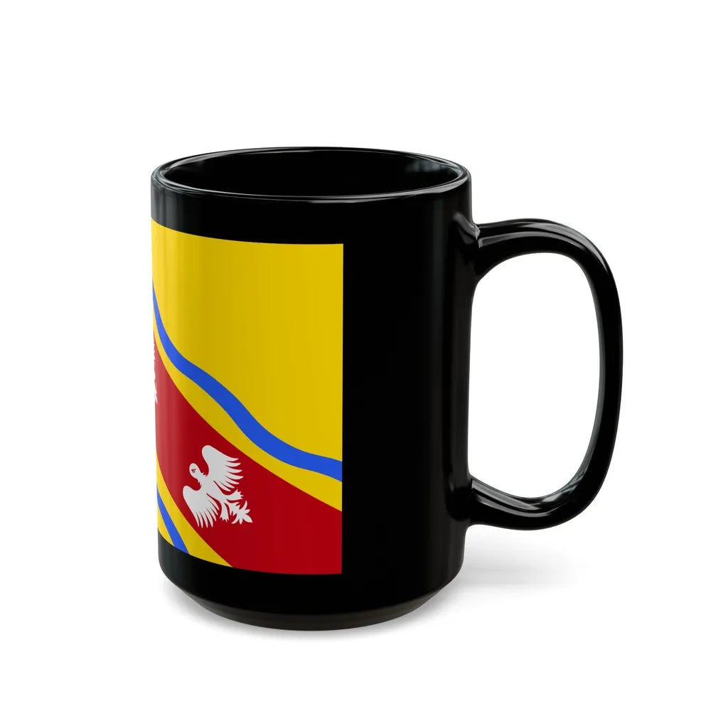 Flag of Meurthe et Moselle France - Black Coffee Mug-Go Mug Yourself