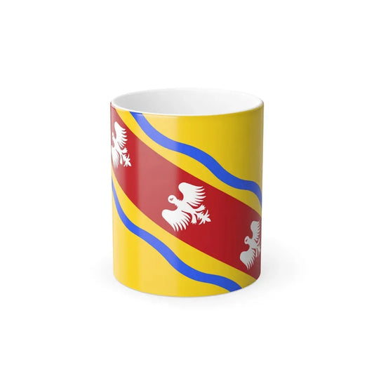 Flag of Meurthe et Moselle France - Color Changing Coffee Mug 11oz - Go Mug Yourself