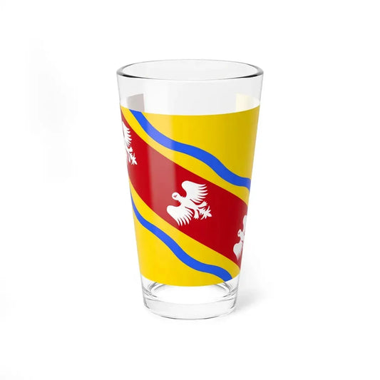 Flag of Meurthe et Moselle France - Pint Glass 16oz 16oz - Go Mug Yourself
