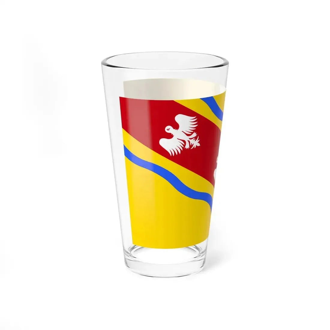 Flag of Meurthe et Moselle France - Pint Glass 16oz - Go Mug Yourself