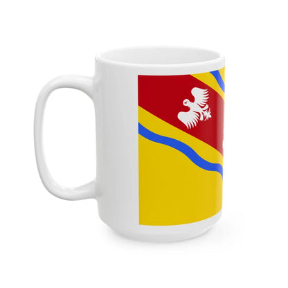 Flag of Meurthe et Moselle France - White Coffee Mug-Go Mug Yourself