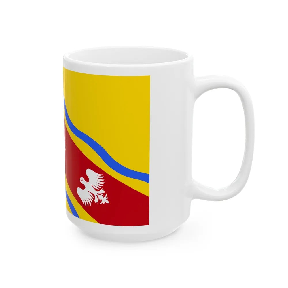 Flag of Meurthe et Moselle France - White Coffee Mug-Go Mug Yourself